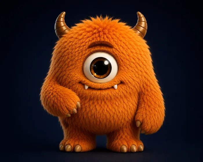 Glomee plush toy